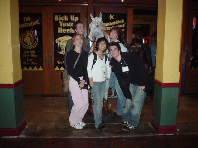 Will, LL, Horse, Mai, John, and Bill