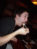 Bill loves sushi