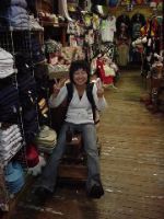 Mai posing Japanese style!