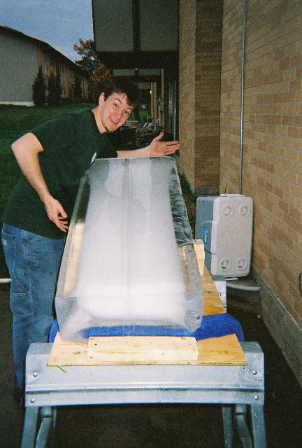 Josh and the Ice Luge