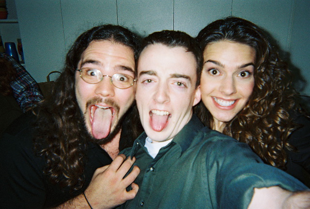 George, me, and Kristen